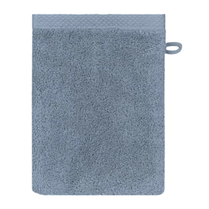 Gant de toilette Elea bleu ardoise