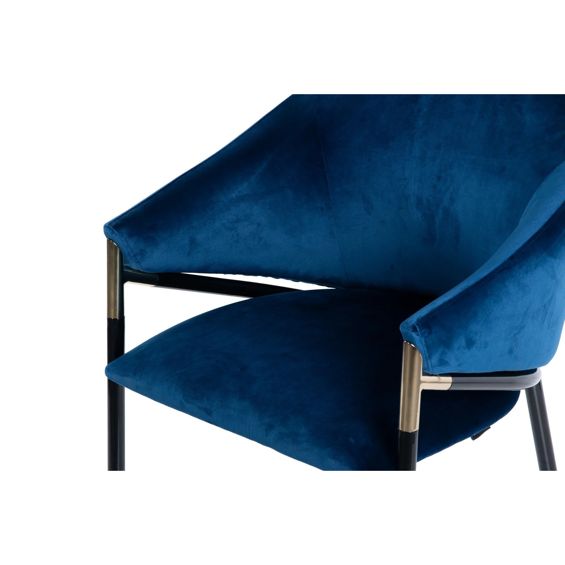 Silla Velvet Azul Atlanta 57x57x79 Cm