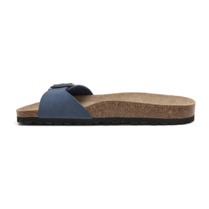 SANDALIA BABUNKERS AZUL