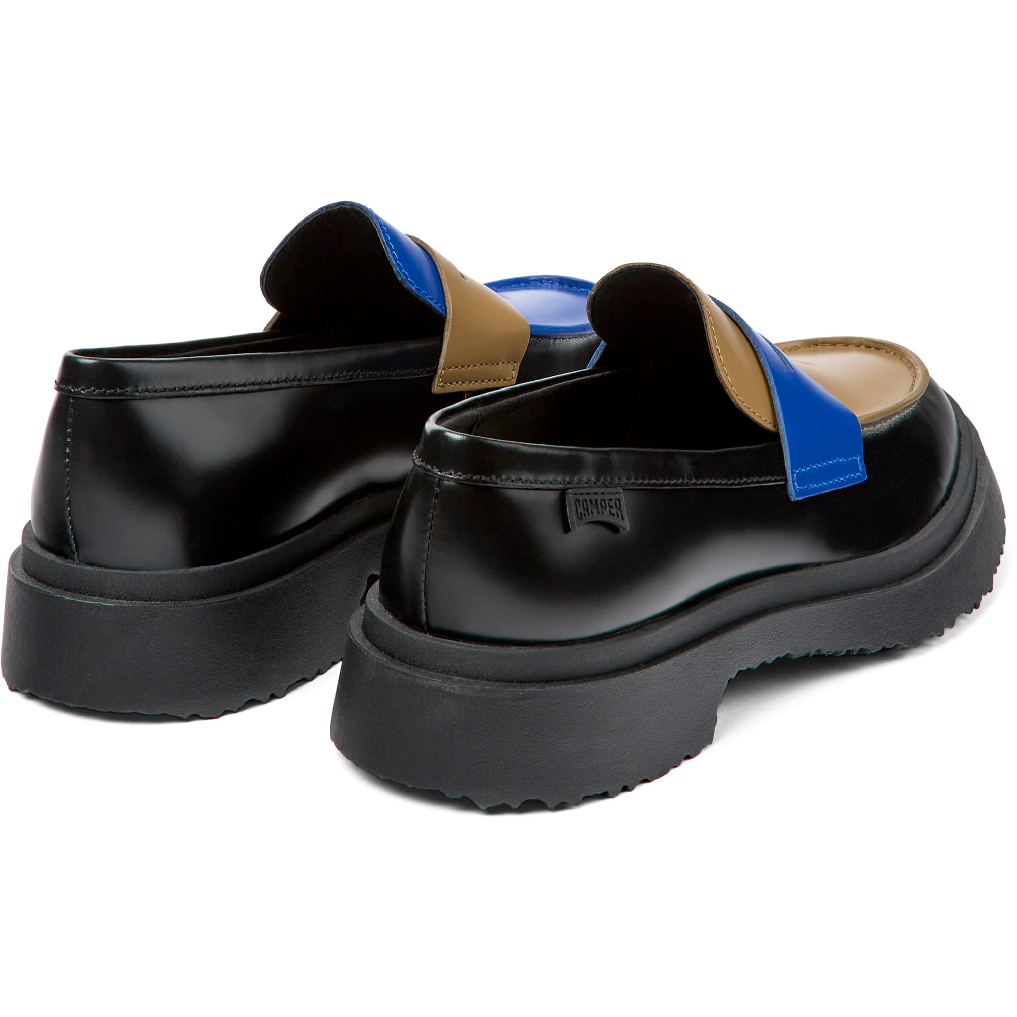 CAMPER Walden -Mocasines Mujer Negro