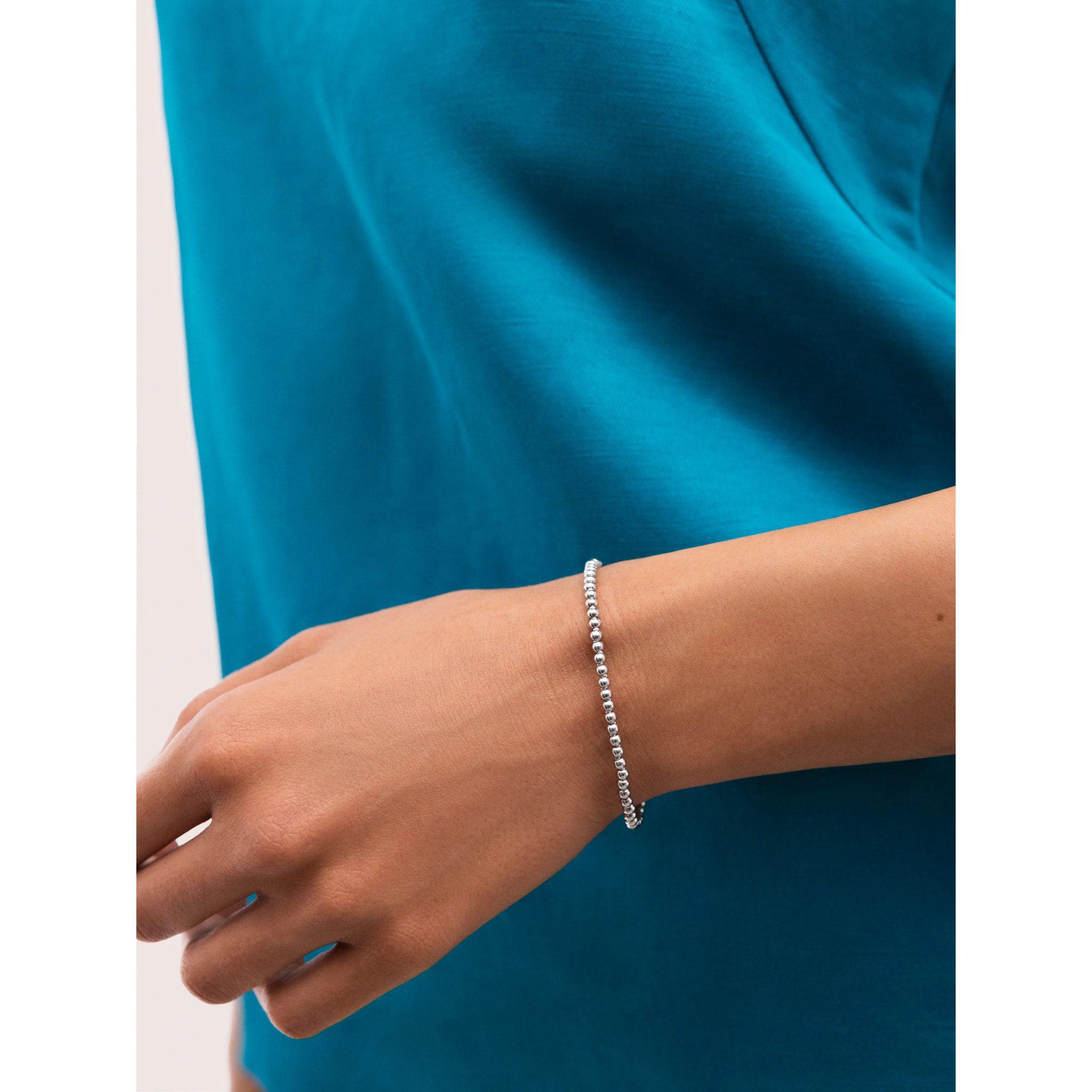 Pulsera Rosario Acero