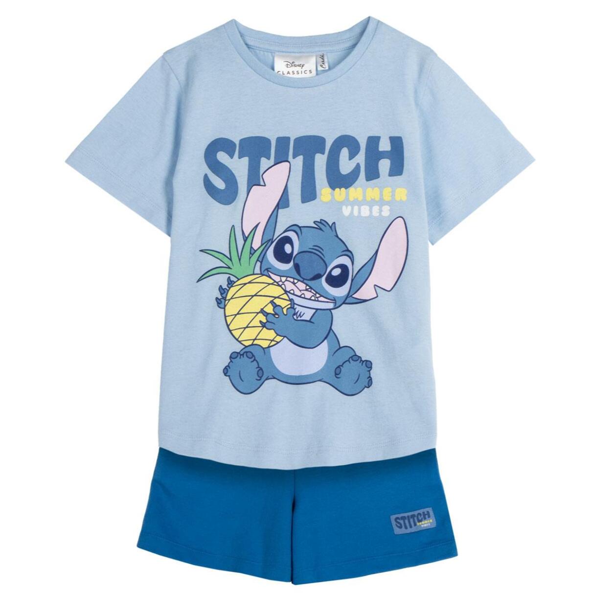 Conjunto 2 Piezas Stitch - Color Azul