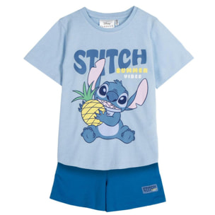 Conjunto 2 Piezas Stitch - Color Azul
