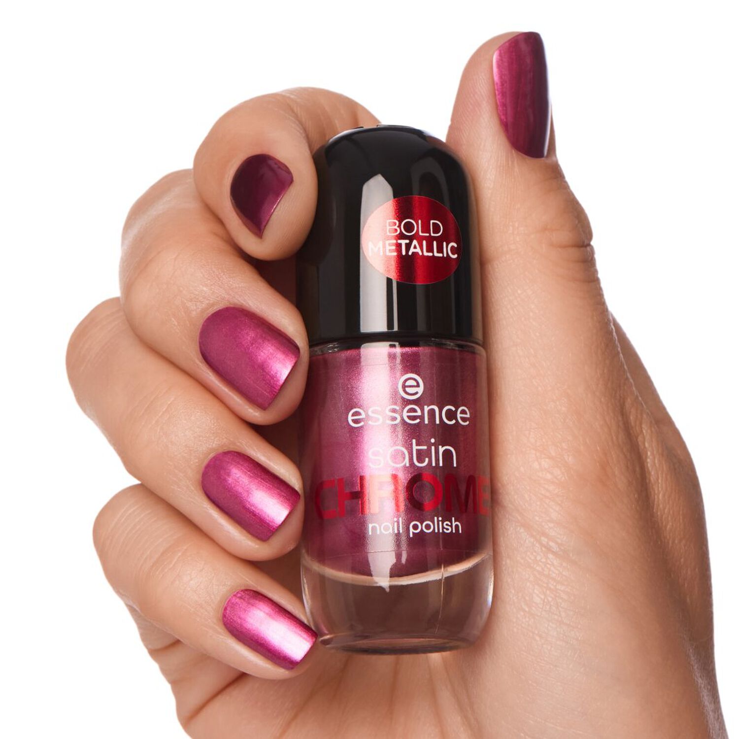 Satin Chrome Nail Polish - Vernis à Ongles Métallisé