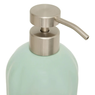 Distributeur de savon Colorama en céramique 450ml vert céladon