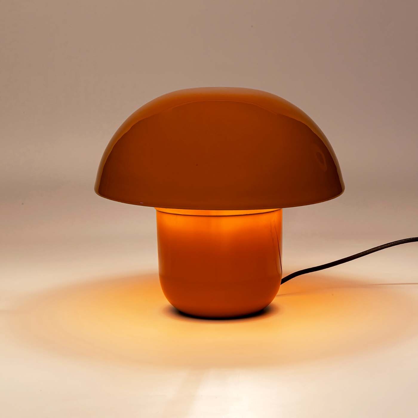 Lampe Mushroom 27cm jaune Kare Design