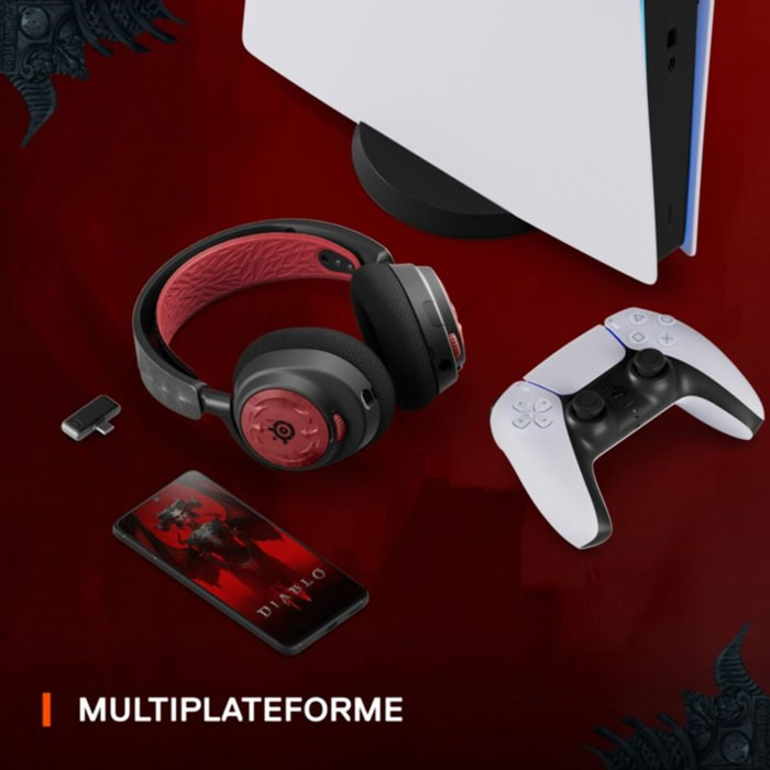 Casque gamer STEELSERIES ARCTIS NOVA 7 DIABLO IV