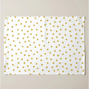 Lot de 2 sets de table individuels résinés 0120-130 100% coton 45x35 cm