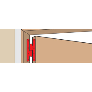 Paumelle Picarde TORBEL - 250x90 mm - Gauche - PBL259G0