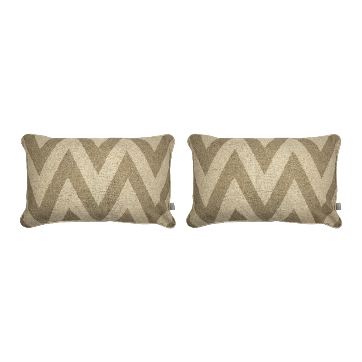 Lot de 2 housses de coussin MEENA - lin
