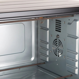 Horno de sobremesa JATA HN945 de 45 litros. 4 funciones: rotisserie, horno, grill y convección