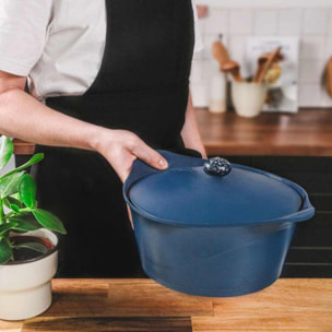 Cocotte COOKUT Coffret l'incroyable 24cm - Myrtille