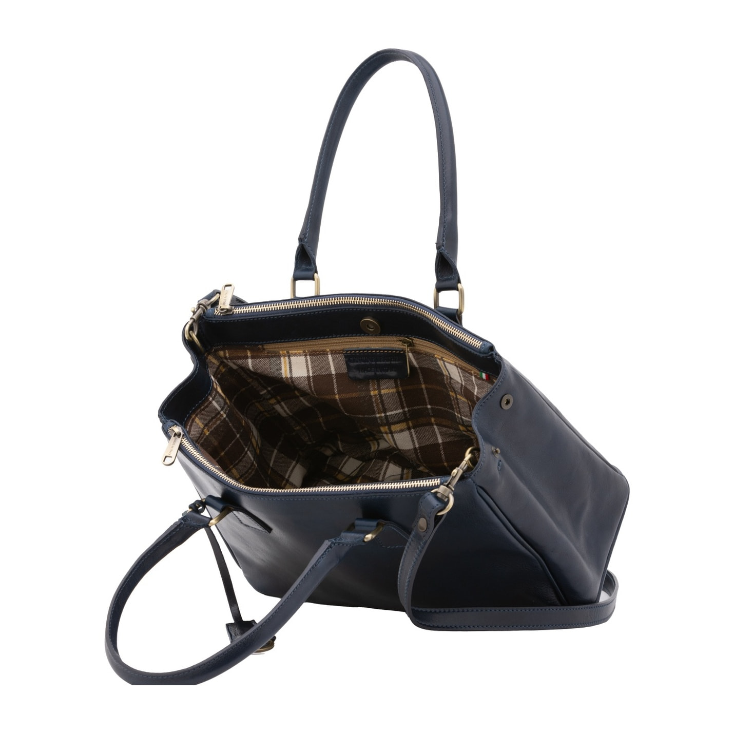 Borsa a tracolla da donna - Modello Bryony - Vera pelle - 35.0 x 23.0 x 16.0 cm