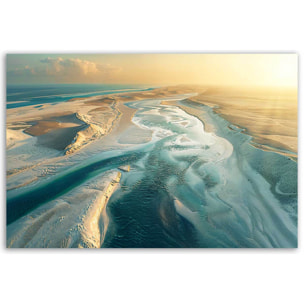 Affiche mer Désert blanc des Lençóis Maranhenses Affiche seule