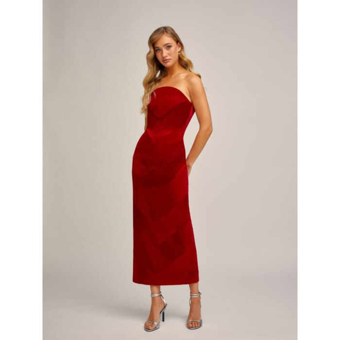 VESTIDO VICTORIA IBIZA ROJO