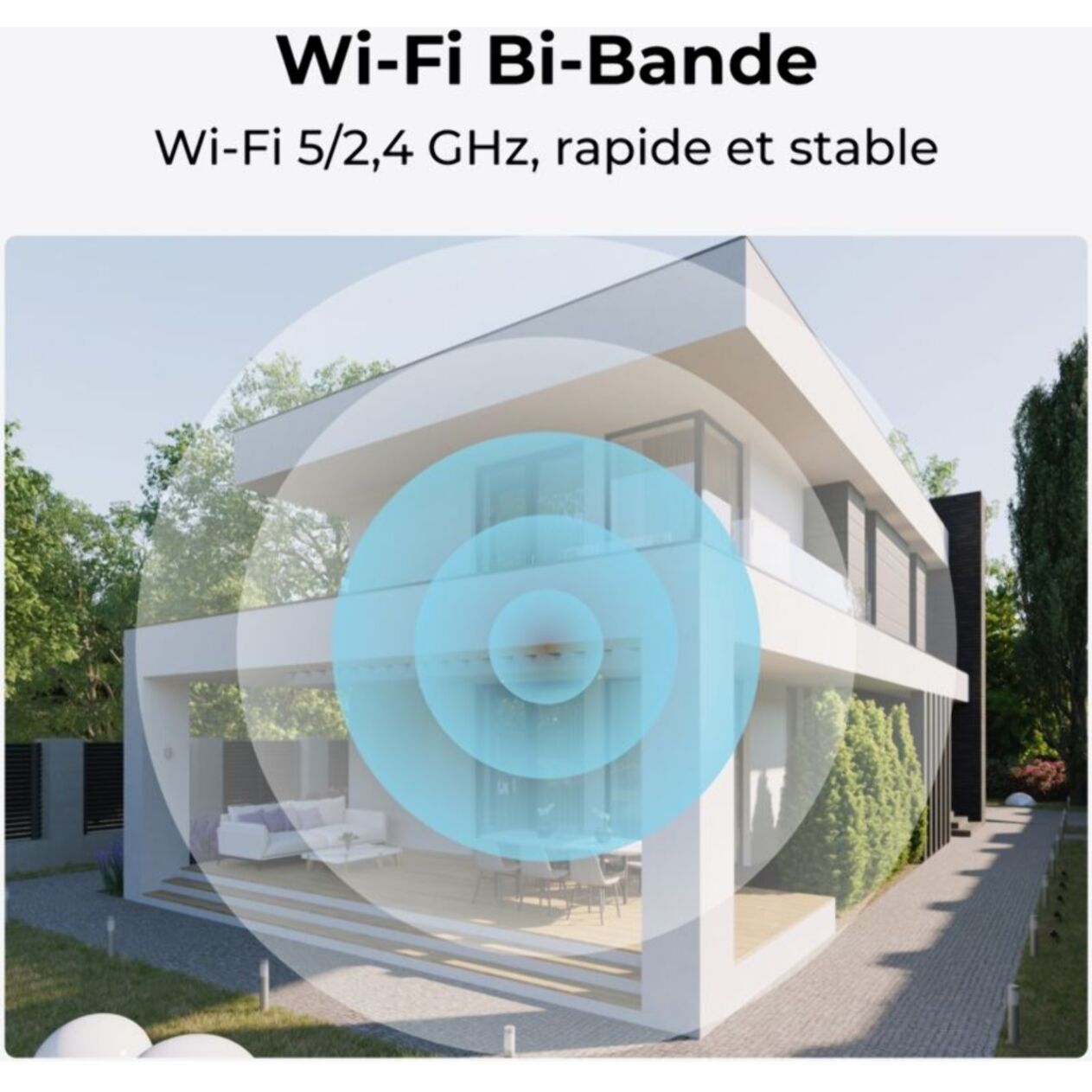 Caméra de surveillance REOLINK E330 5MP Blanche