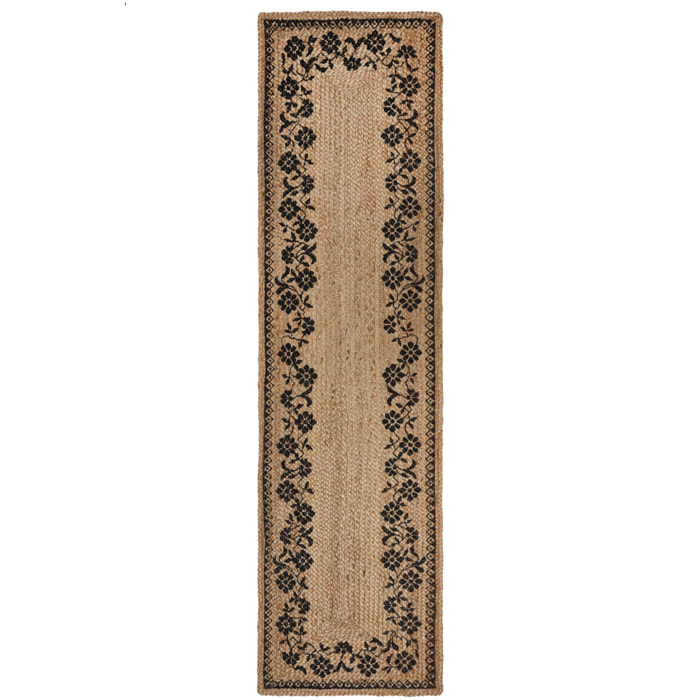 Tapis en jute de couloir MAISIE