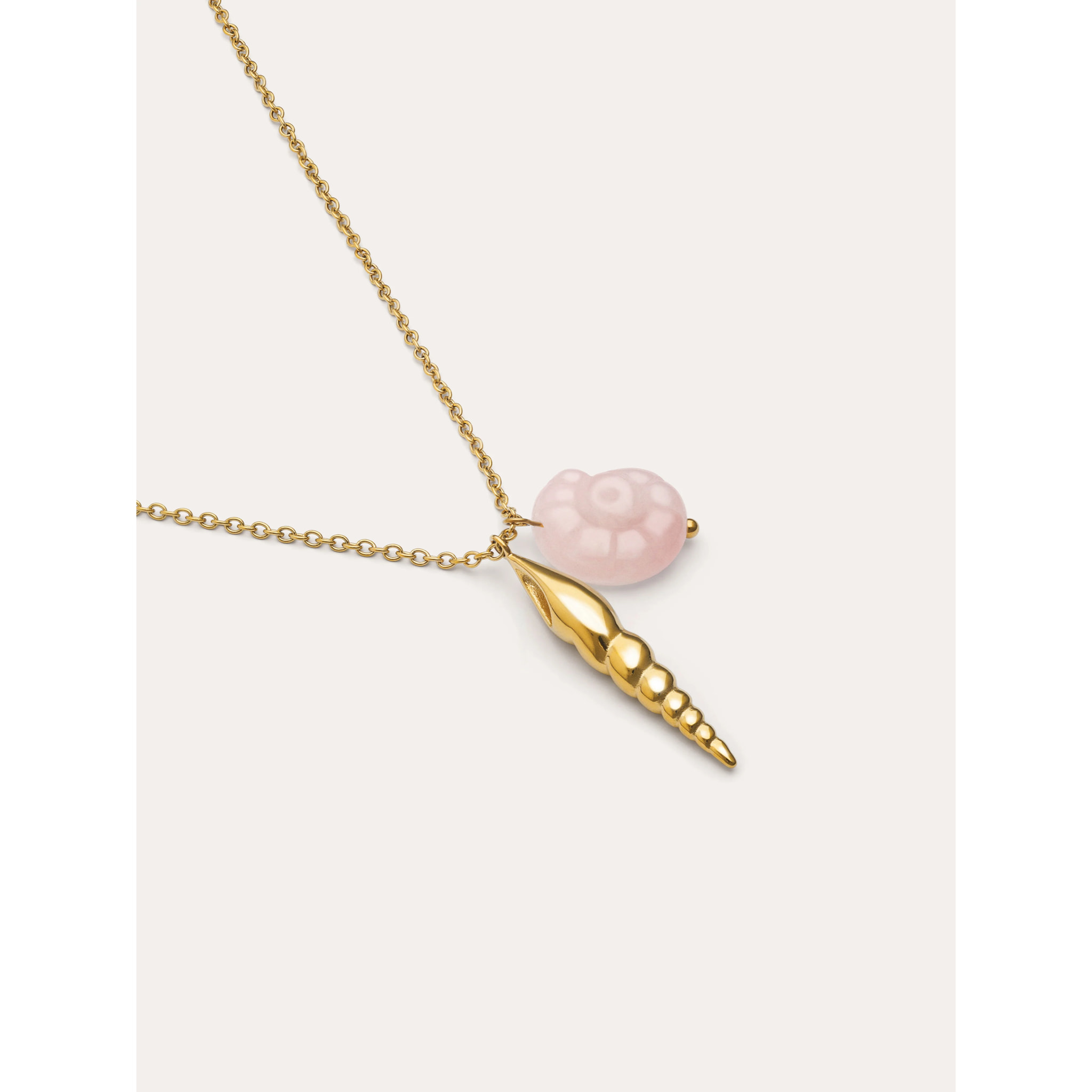 Collana Moana  Acciao Placcato Oro
