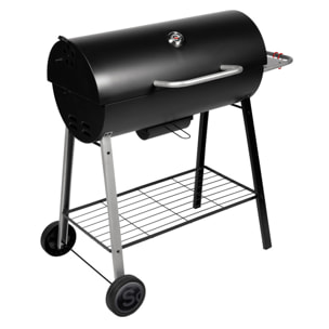Barbecue au charbon horizontal