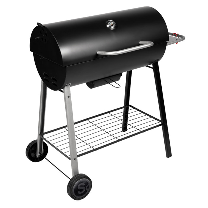 Barbecue au charbon horizontal