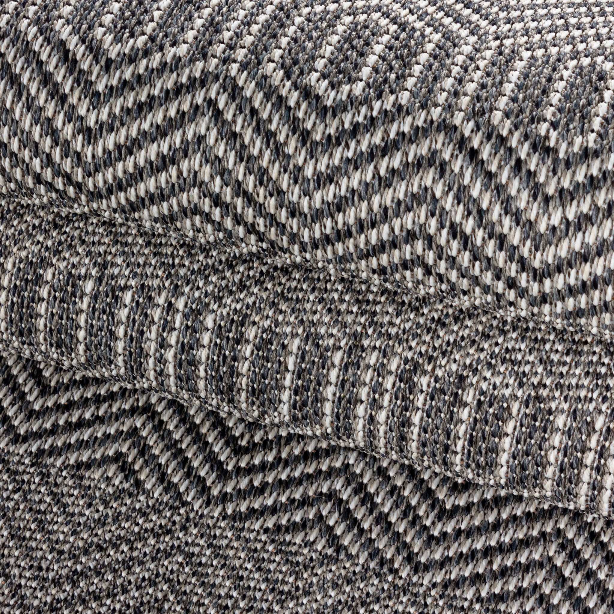 ARUBA - Tapis intérieur / extérieur à motif contemporain gris