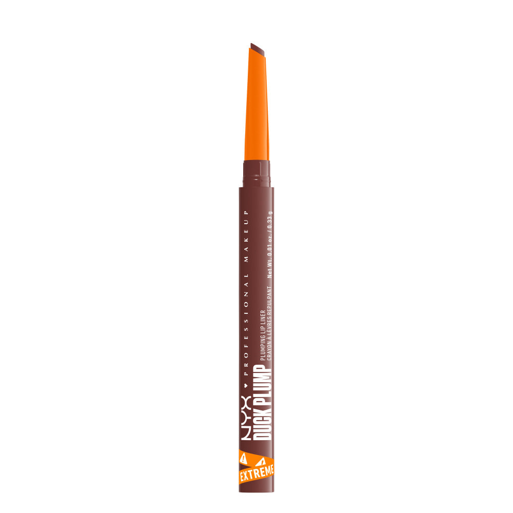 NYX Professional Makeup Duck Plump Plumping Lip Liner, crayon à lèvres, jusqu'à 10h de tenue, fini mat, Beige Boost