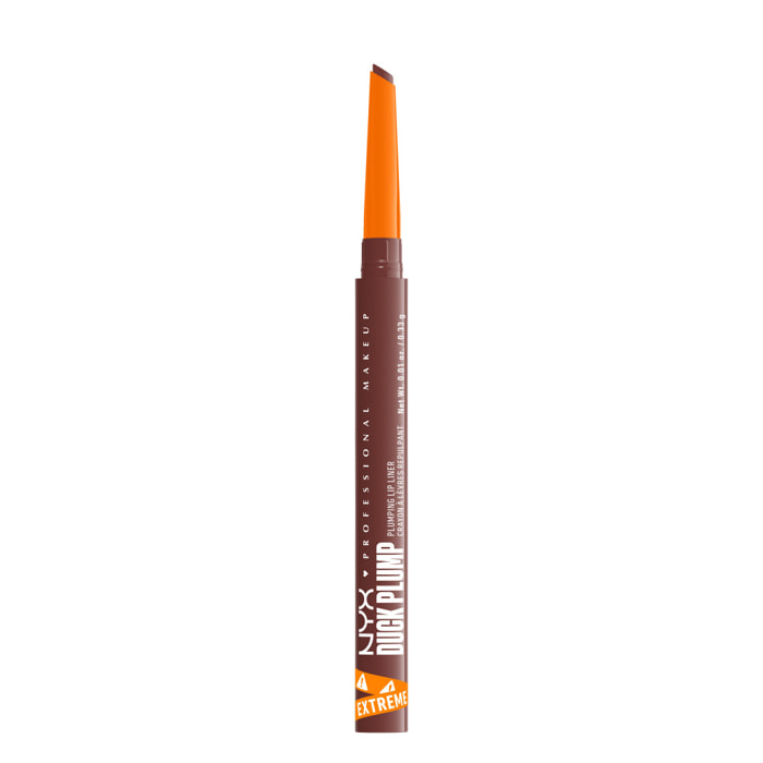 NYX Professional Makeup Duck Plump Plumping Lip Liner, crayon à lèvres, jusqu'à 10h de tenue, fini mat, Beige Boost