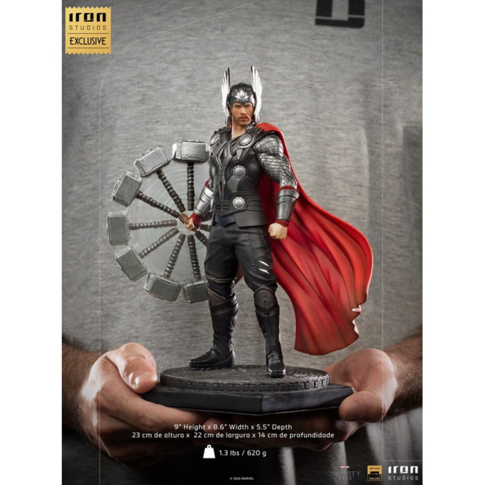 THOR MCU 10TH ANN DELUXE ART SCALE 1/10 STATUA IRON STUDIOS