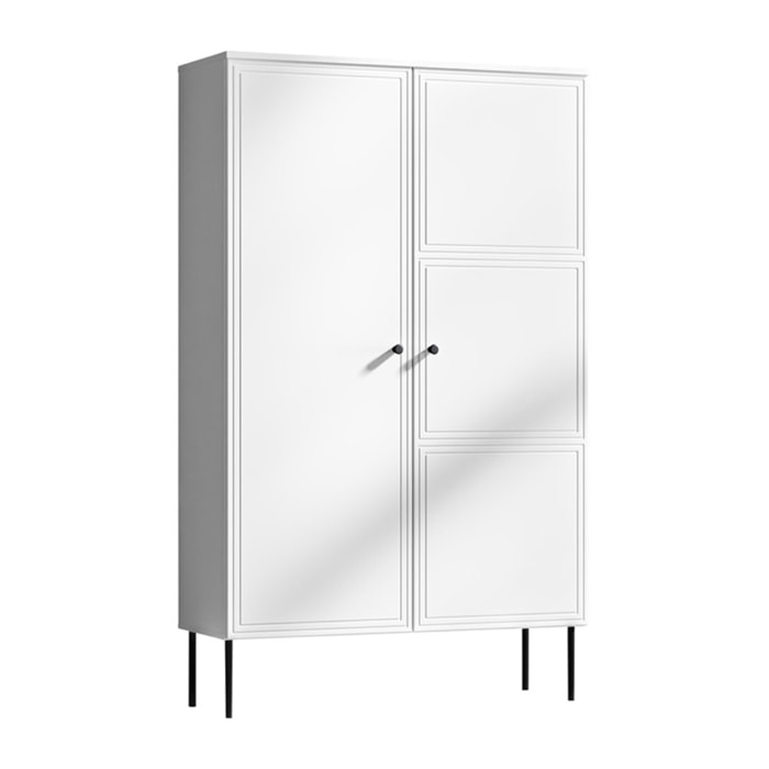 Lavaggi - buffet haut - blanc - 2 portes - 166 cm - Blanc