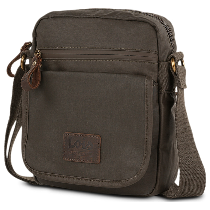 Bandolera Hombre Textil Lois Hubbard Marron