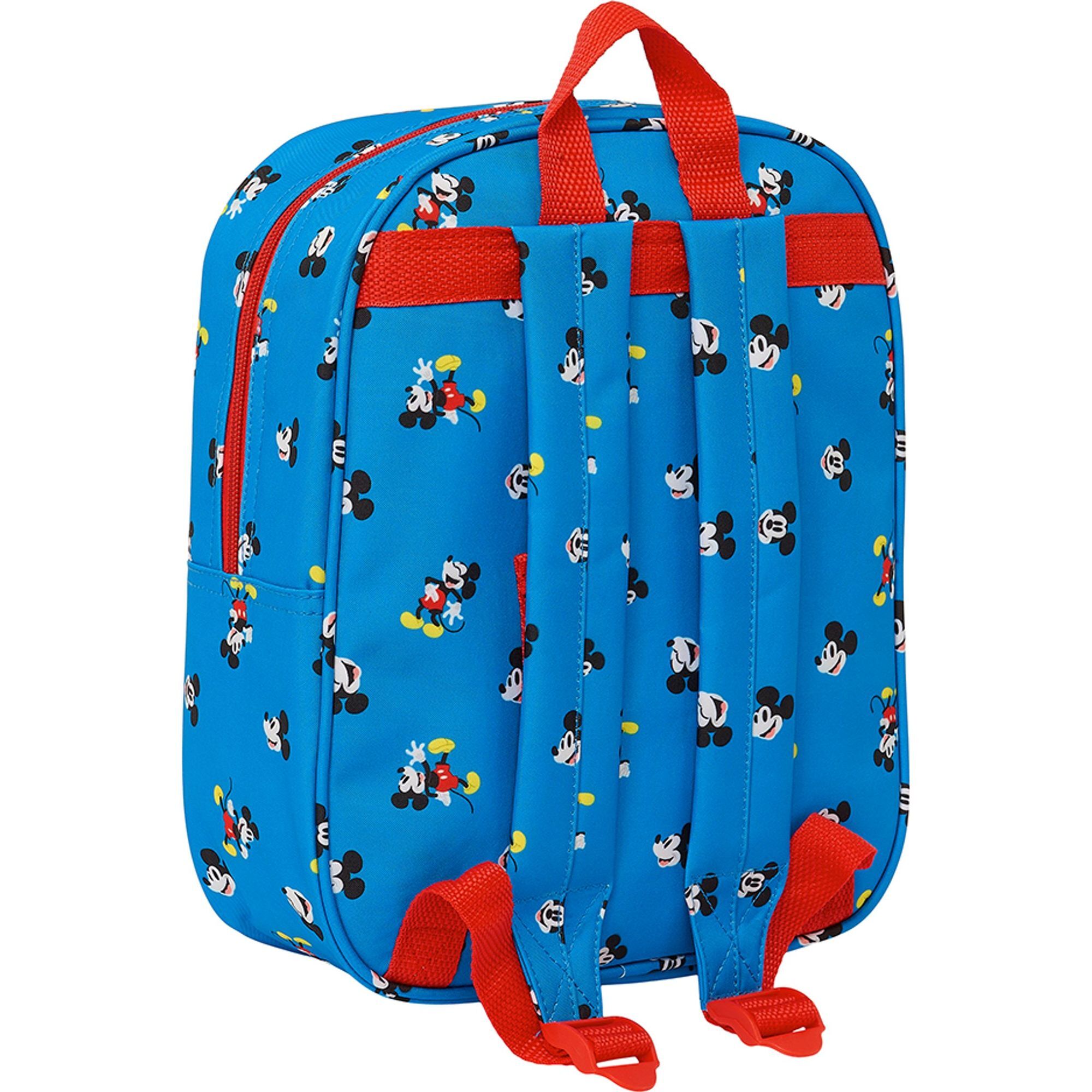 Mochila guarderia 3d bolsillo red mickey mouse