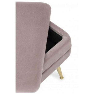 PANCA CONTENITORE PAVLINA MAUVE 50X35X42 cm