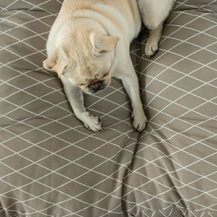 Lit épais et rembourré pour chiens et chats, 100 % coton anti-taches, pour animaux 0120-294