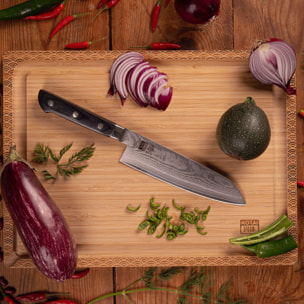 Le Set de Base : 2 couteaux (office 9cm + santoku 18cm)