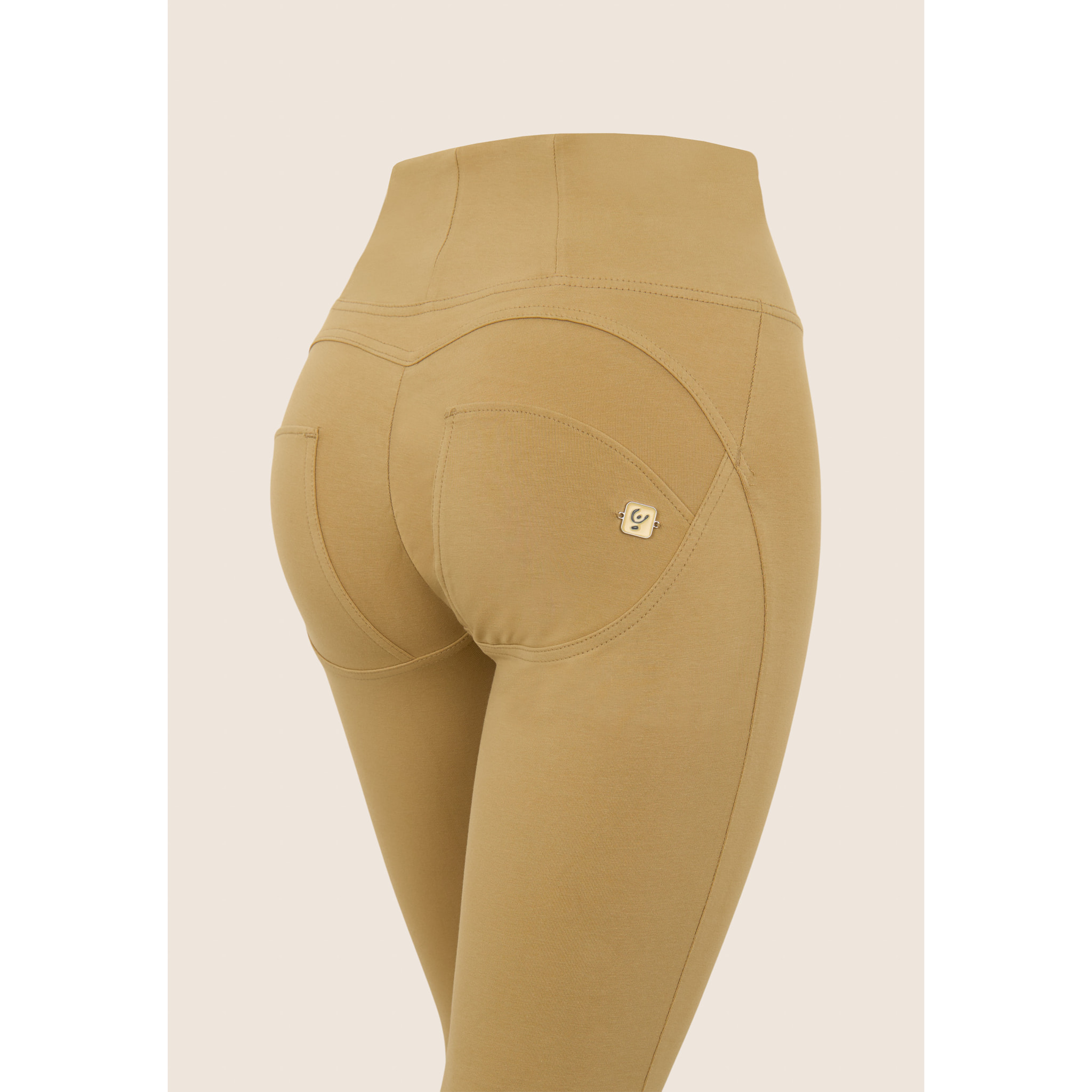 Pantaloni push up WR.UP® 7/8 superskinny vita alta con zip