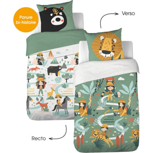 Parure de lit enfant 100% coton - PROMENADE