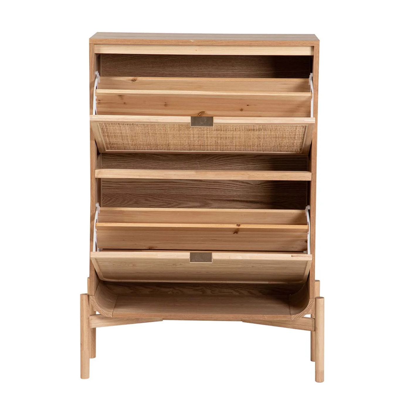 Zapatero Mdf Marron 76x29x107 Cm