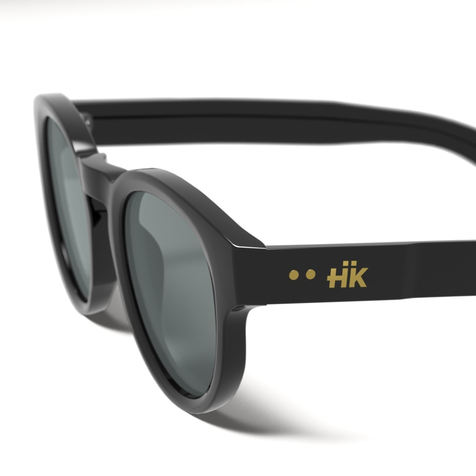 Gafas de Sol Mauricio Negro Hanukeii para hombre y mujer