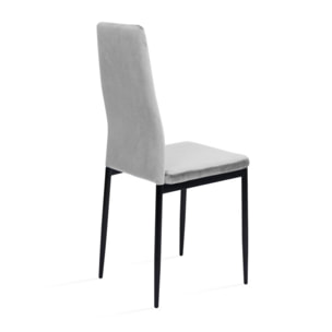Chaises Jade - Gris Clair