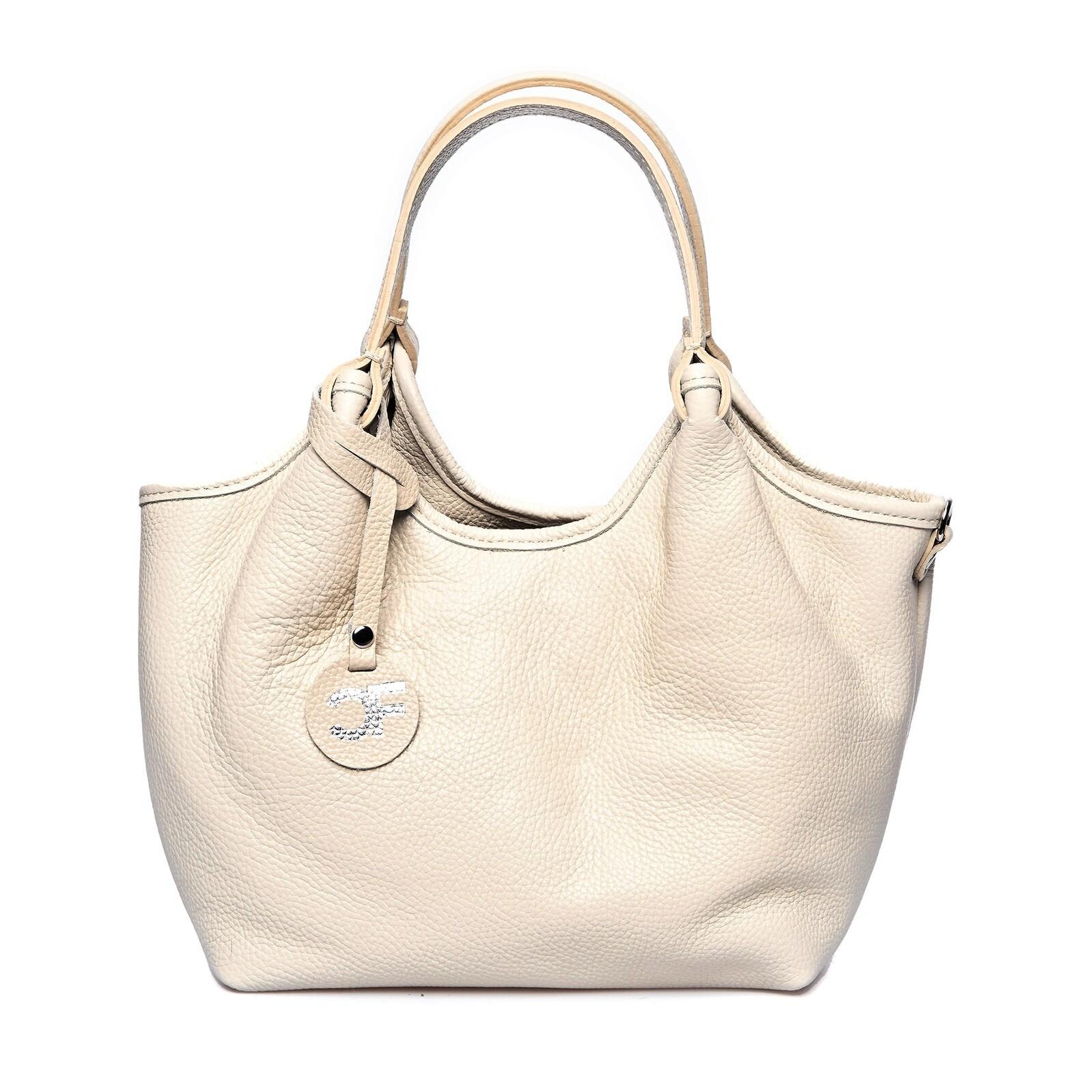 Borsa a mano Carla Ferreri Beige