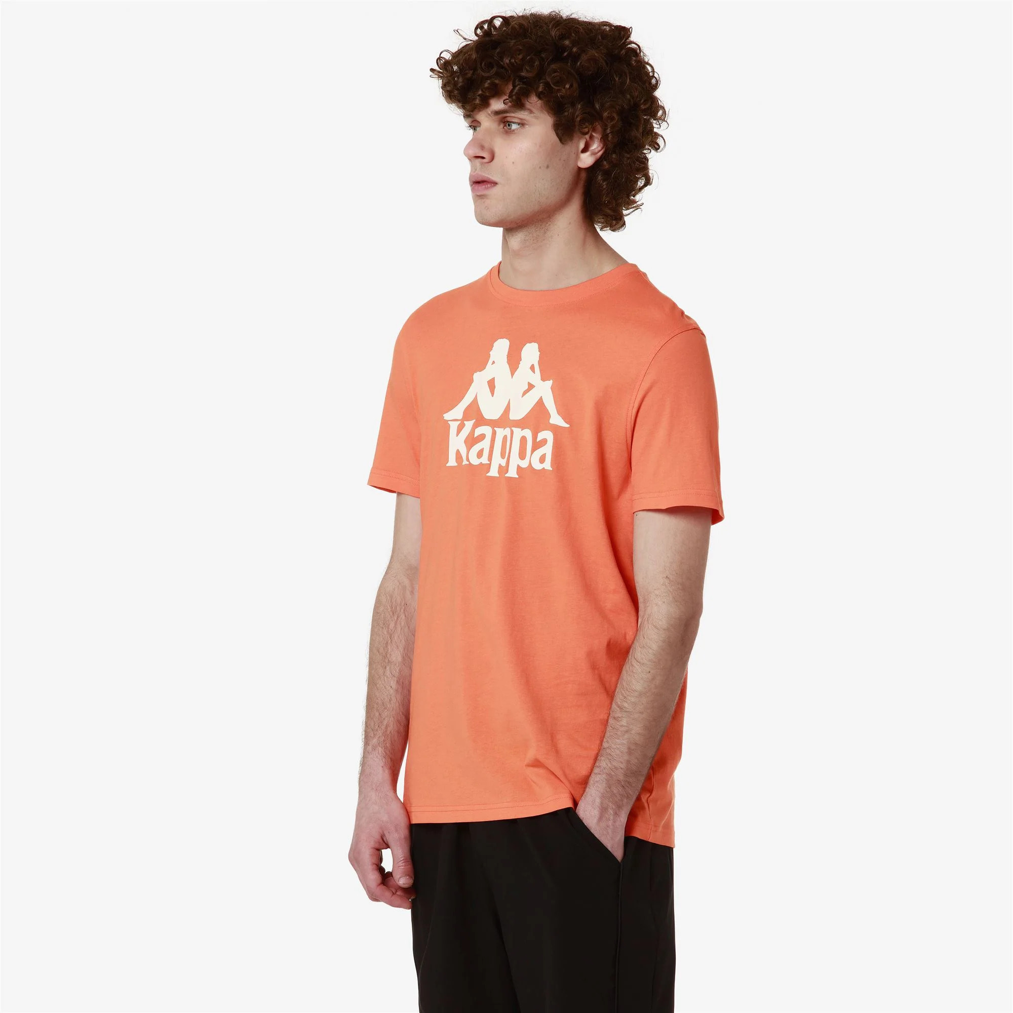 T-Shirts & Top Kappa Uomo AUTHENTIC ESTESSI Arancione