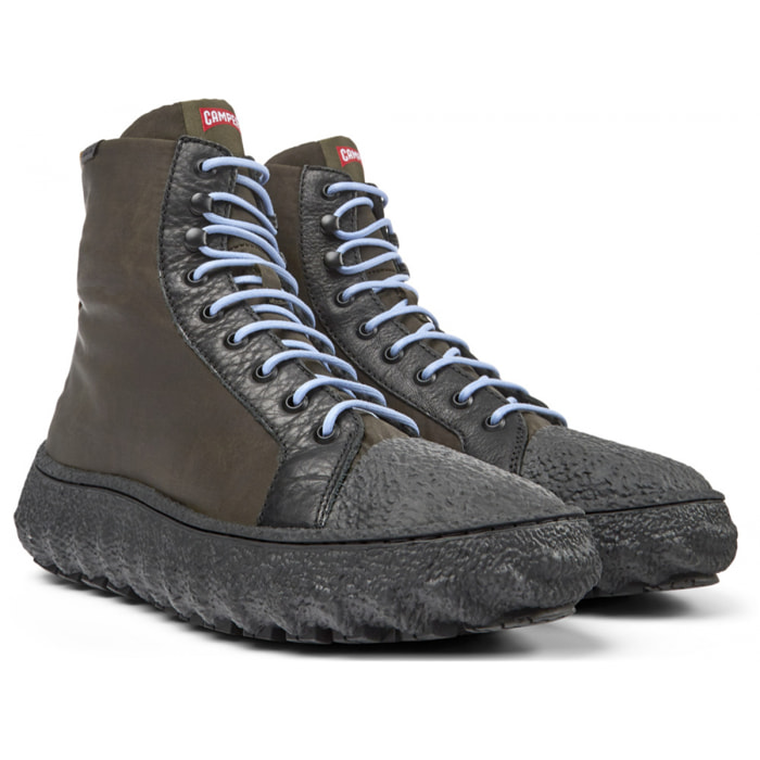 CAMPER Ground - Botines Verde Hombre