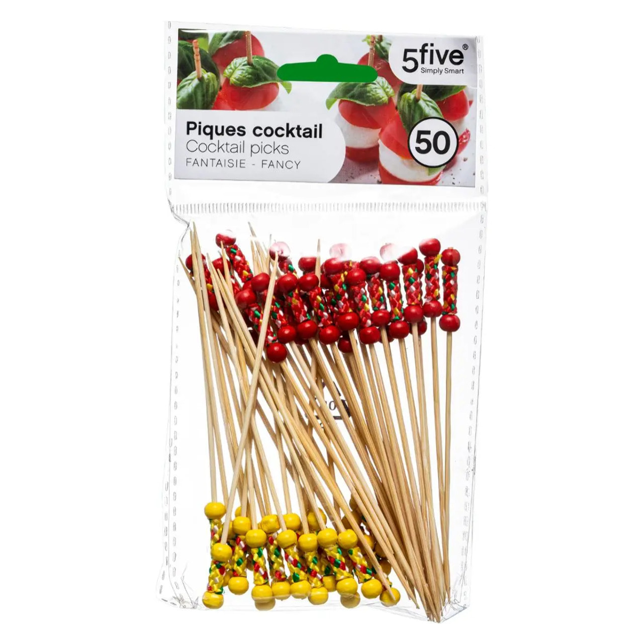 Lot de 50 piques cocktail fantaisie