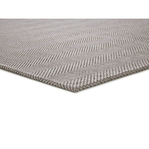 ESPIGA Alfombra lisa lavable en color gris, varias medidas disponibles