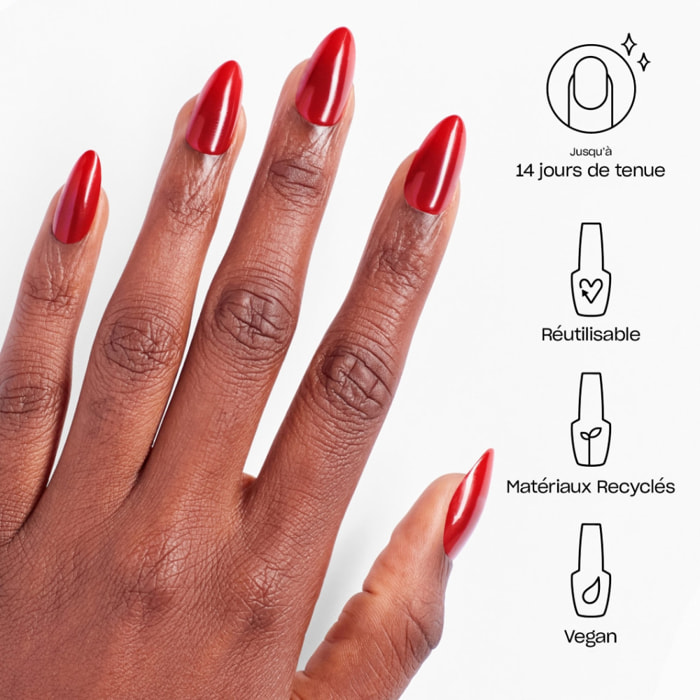 xPRESS/ON - Totally Ozmopolitan - Faux ongles réutilisables, effet gel - Jusqu'à 14 jours de tenue