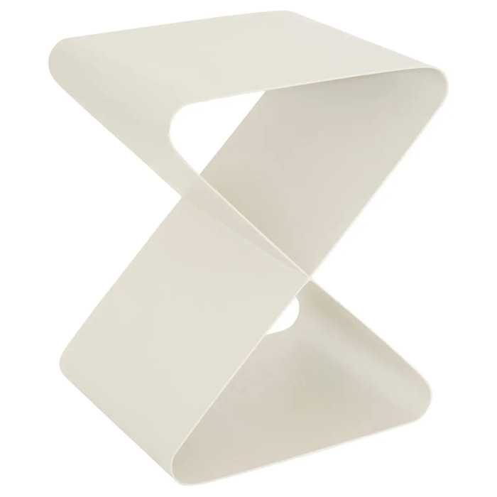 Table d'appoint Elder beige 35,5x30x45,5cm