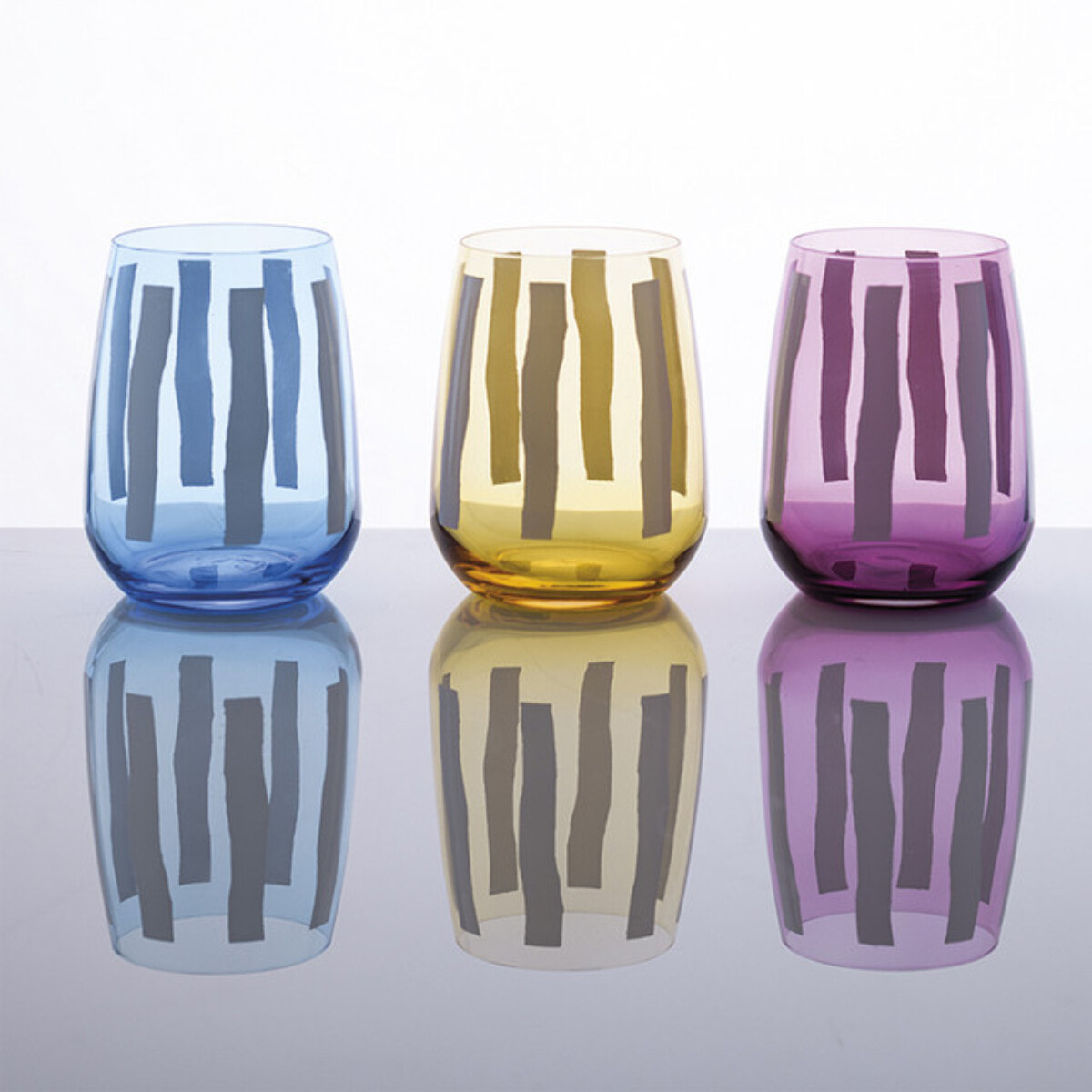 Set 6 bicchieri da acqua Fior di Loto