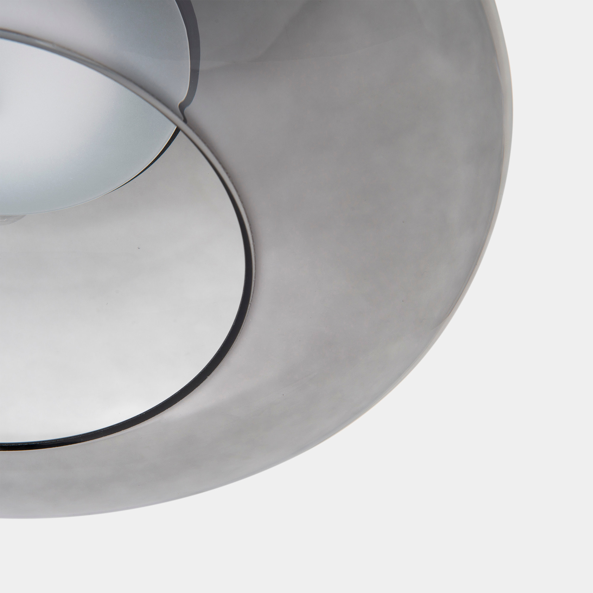 LEDS C4 Plat - Lámpara Colgante de Techo LED 13W Regulable 2700K/3000K/4000K Fumé