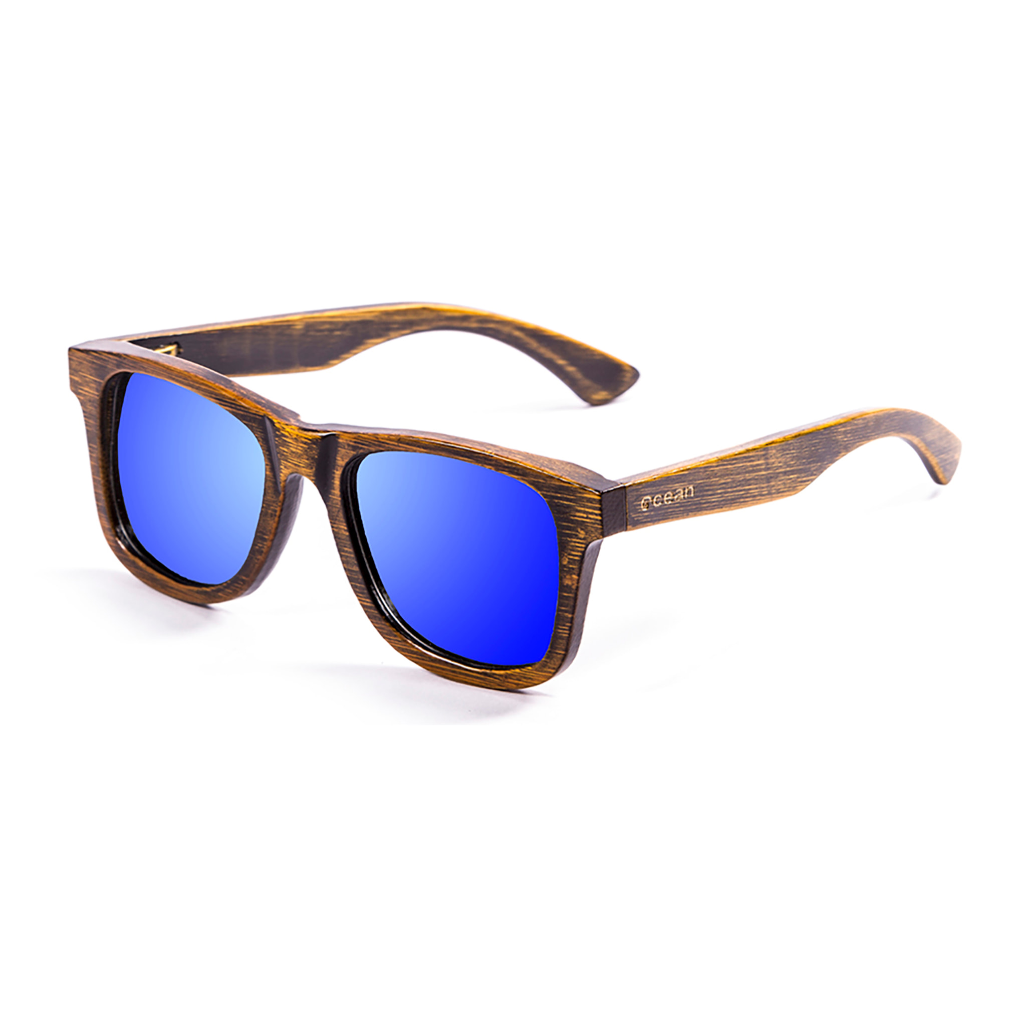 Gafas de sol OCEAN KENEDY - Bambú negro / Polarizada azules