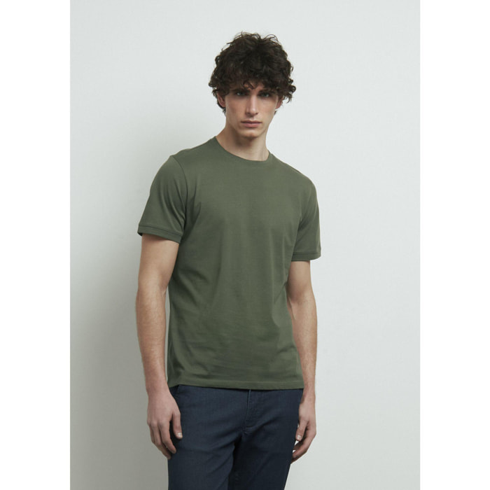 T-SHIRT VERDE MILITARE CONBIPEL